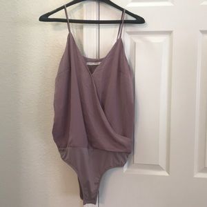 MAUVE BODY SUIT